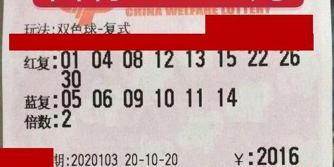 双色球20103期开奖结果及分析摘要